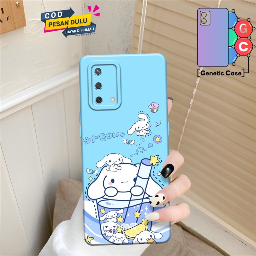 SOFTCASE KARAKTER CUTE FOR OPPO A95/A74 Custom Case Aesthetic Untuk tipe handphone oppo vivo realme 