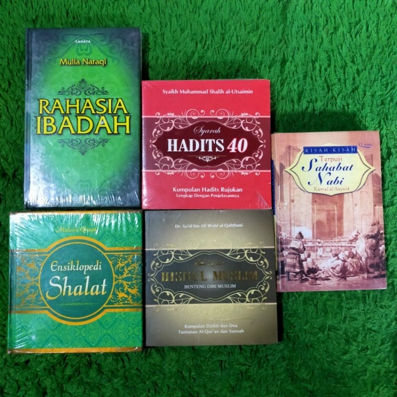 ORIGINAL BUKU ENSIKLOPEDI SHALAT SYARAH HADITS 40 HISNUL MUSLIM BENTENG DARI MUSLIM RAHASIA IBADAH T