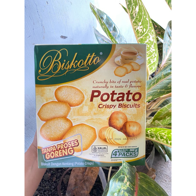 

Biskotto Potato Crispy Biscuits