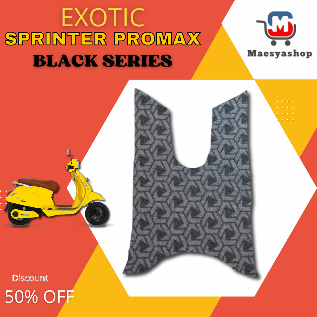 Karpet Sepeda Listrik Exotic Sprinter Pro Max Motif