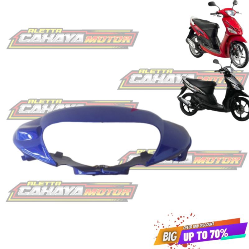 BATOK KEPALA DEPAN MIO SPORTY / MIO LAMA BIRU TUA