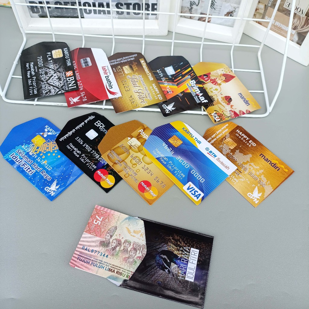 

Amplop Lebaran Viral 2025 Uang ATM isi 10 Pcs Best Seller