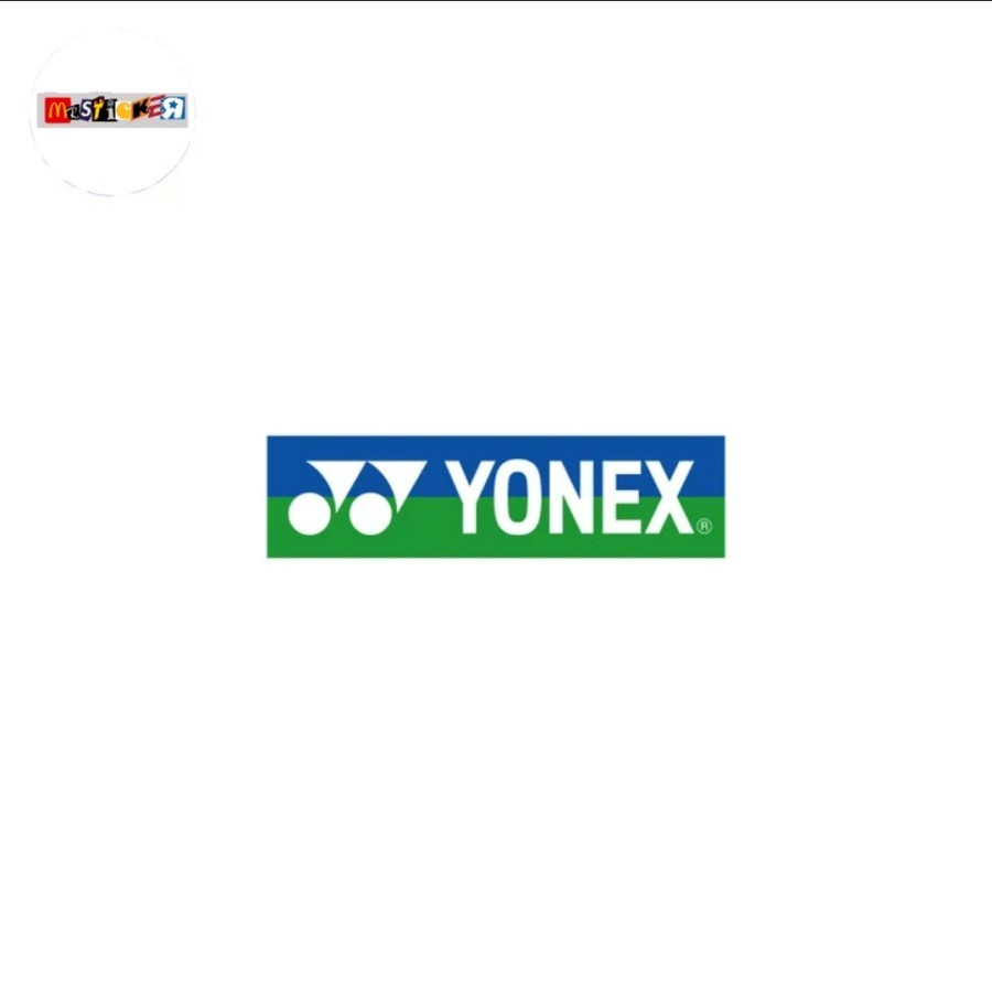 

sticker YONEX logo stiker retro vintage