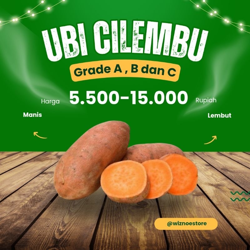 

PROMO Ubi cilembu/Ubi Cilembu/Ubi Cilembu segar 1kg