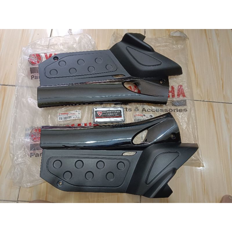 Tutup Aki Yamaha Nouvo Lele Cover Aki Nouvo Lele Hitam Original