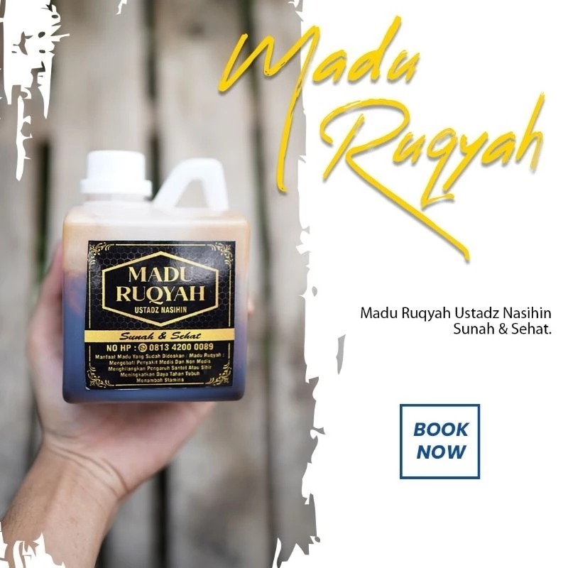 

(madu asli)MADU HITAM RUQYAH Ustadz Nasihin 500gr.