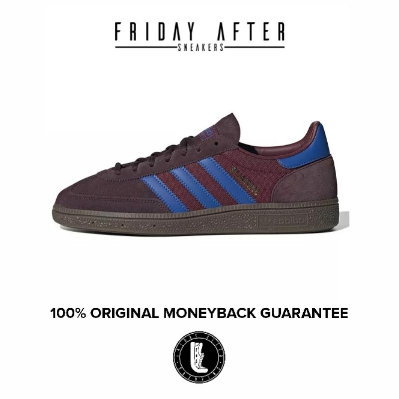 Sepatu Sneakers Pria Wanita Adidas Handball Spezial Night Red Blue Shadow Red IF9530 Original Resmi