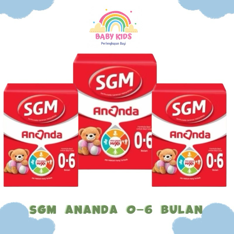 Susu SGM ANANDA 0-6 bulan