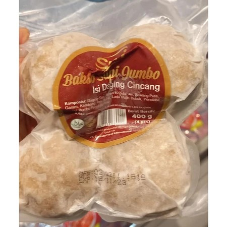 

SURI BAKSO JUMBO DG CINCANG 4B 400GR