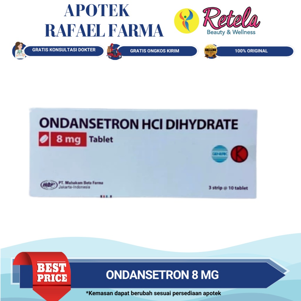 ONDANSETRON 8MG 1 BOX ORIGINAL