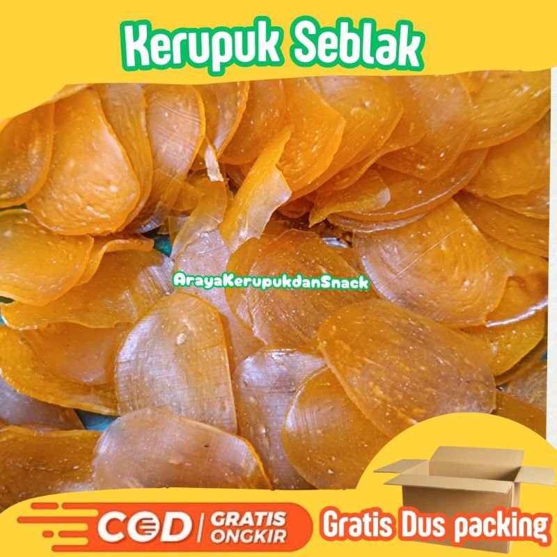 

[ 250 gr ] Kerupuk Lehik Seblak Kencur - Kerupuk Orange - Kerupuk Gado-gado - Kerupuk Nasi Uduk - Kerupuk Tahu Telur - Kerupuk Koya - Kerupuk Seblak Kencur