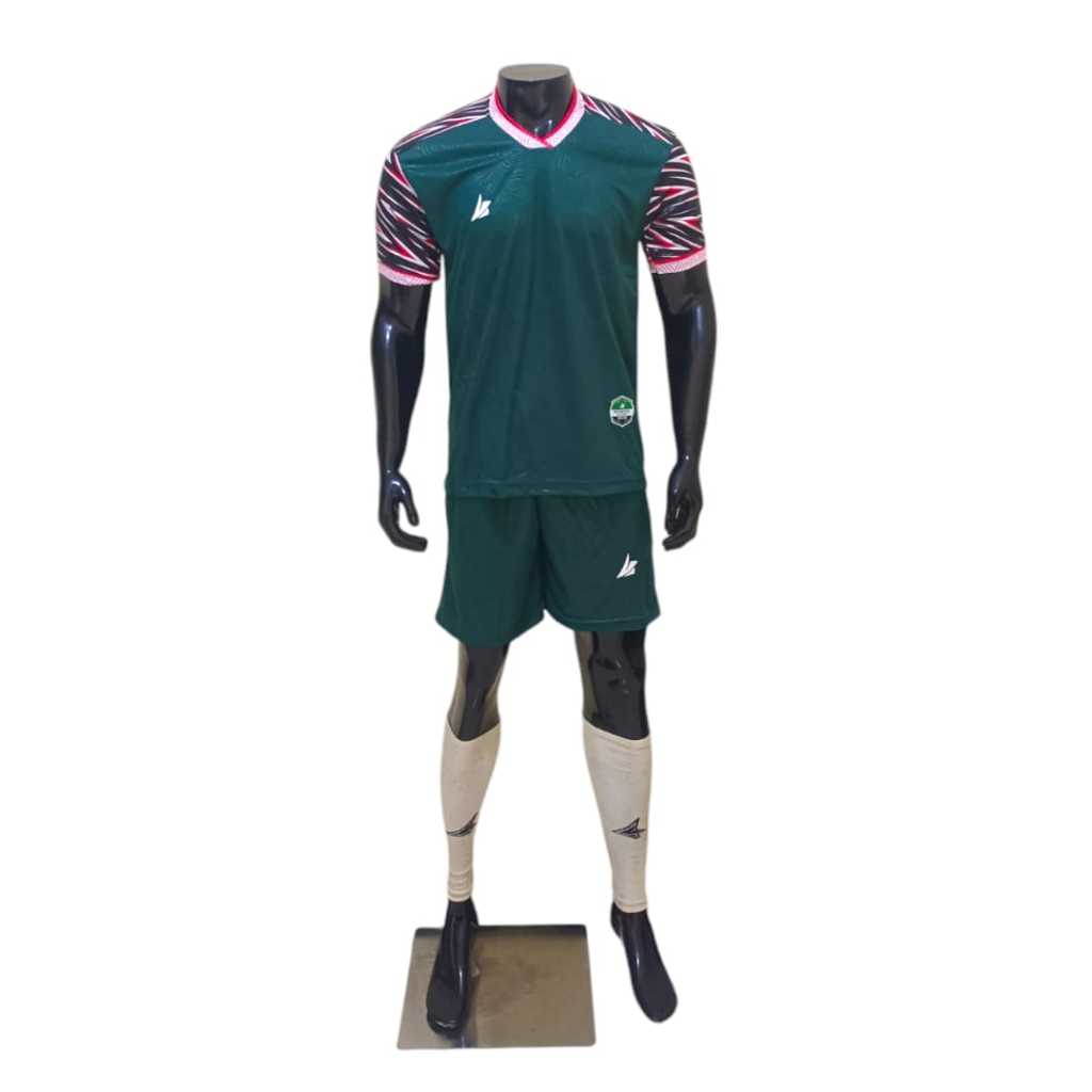 Setelan stelan jersey futsal bola joje embos hijau