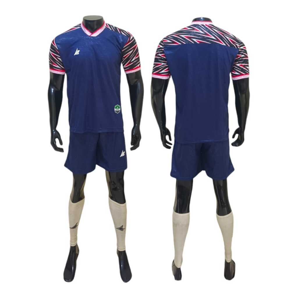 Setelan stelan jersey futsal bola joje embos Navy