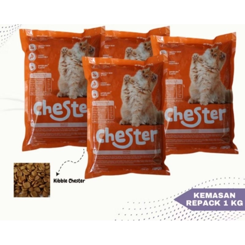 Chester pakan kucing kering dry food cat food makanan kucing kering