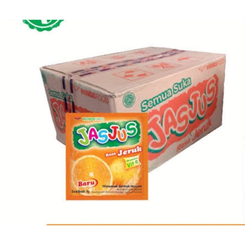 

Jasjus Jeruk 1 Dus isi 300 sachet