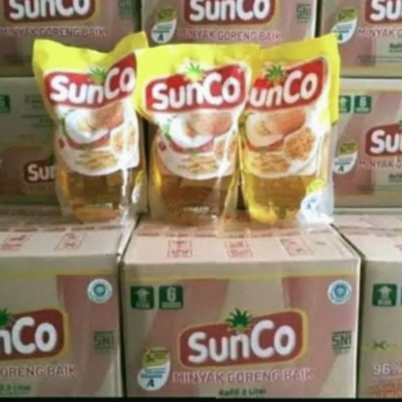 

minyak Goreng SunCo kartonan 1Liter dan 2Liter