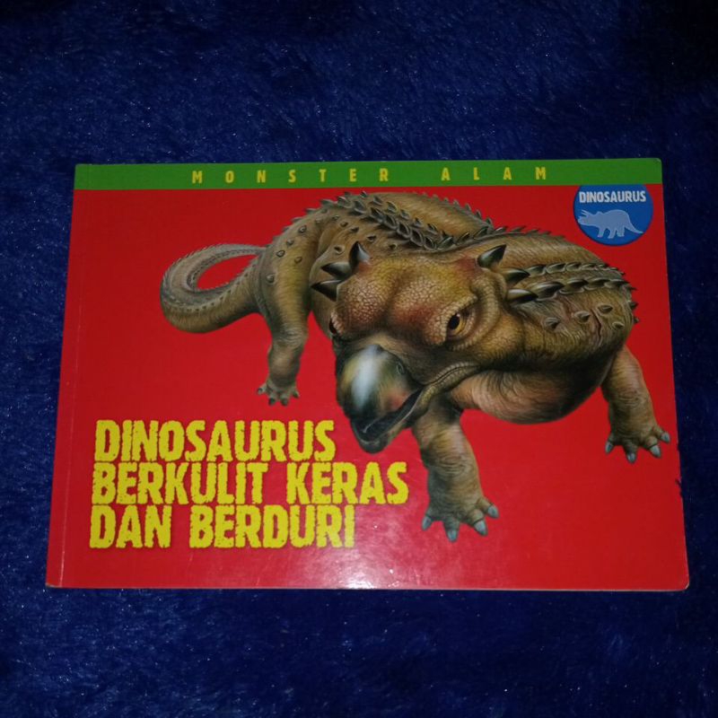 buku monster alam - dinosaurus berkulit keras dan berduri