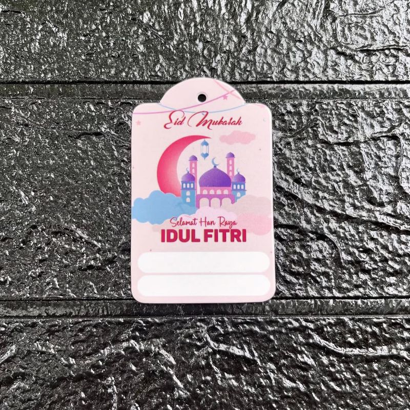 

Hang Tag Idul Fitri Size 5x8cm Kode IFTH 56