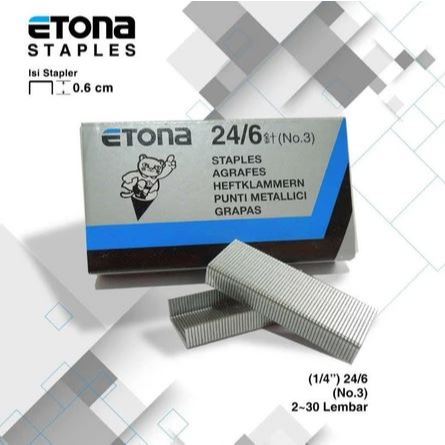 

ISI STAPLES ETONA 24/6 No. 3
