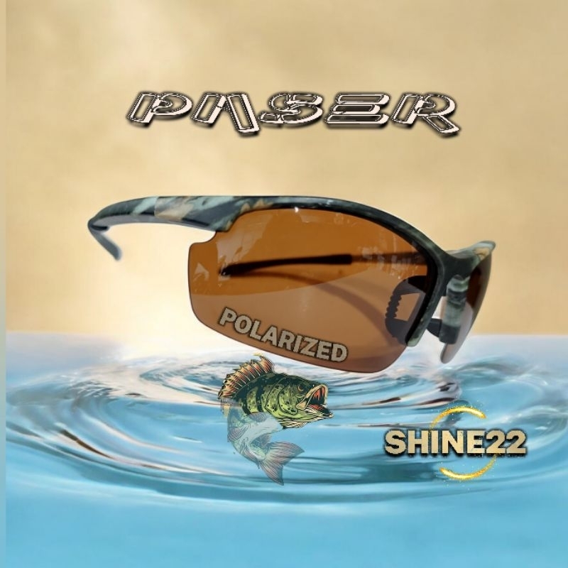 Kacamata hitam paser mancing bersepeda