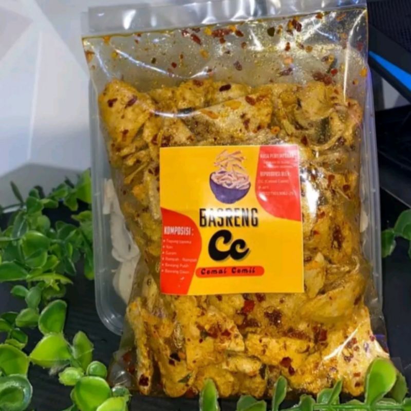 

Basreng extra pedas gurih daun jeruk 200gr
