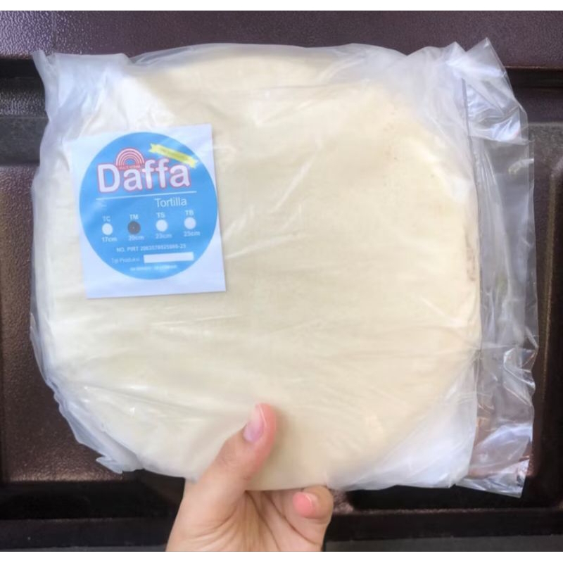 

Daffa Kulit Kebab Tortilla 20 cm