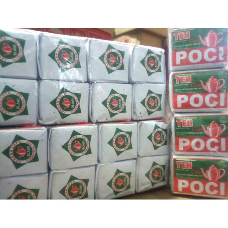 

Promo Teh Poci Hijau 40 Gr isi 10Pcs Teh Tabur Wangi Melati