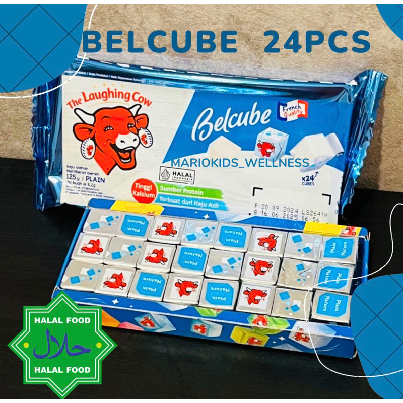 

BELCUBE Juni2025 Keju MPASI 24pcs/ 125gr BB Booster