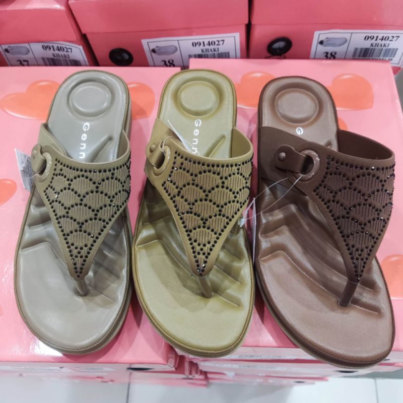 GENNY SHOES ORIGINAL❗Sandal Wedges Wanita