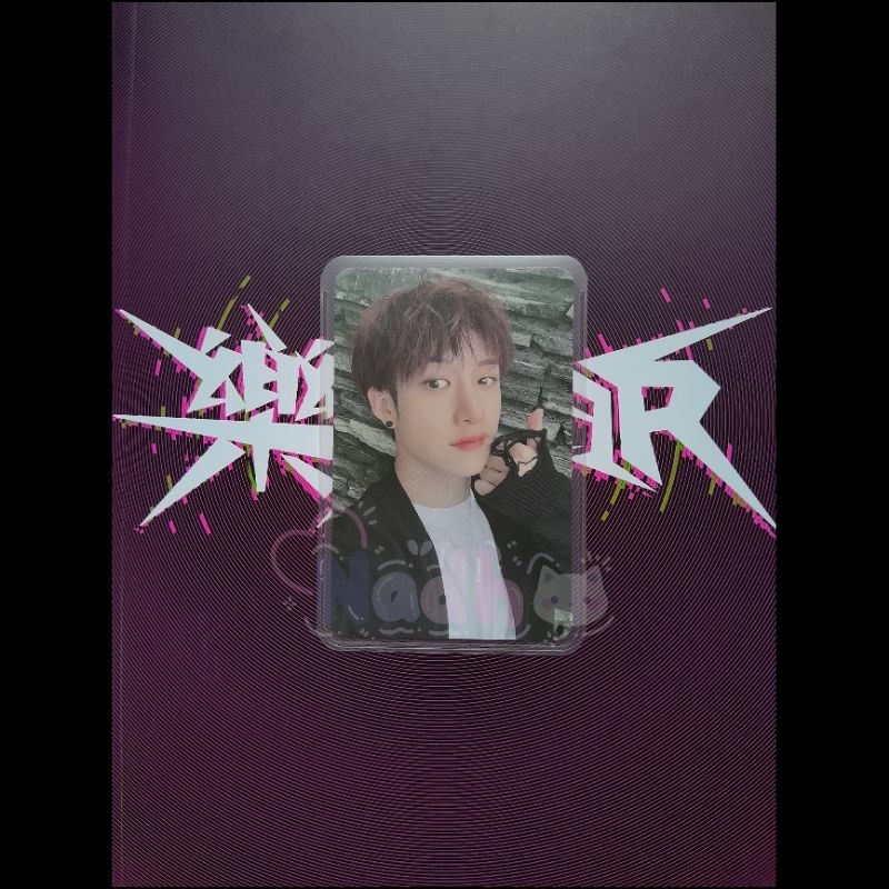 Photocard Bangchan Cardigan LD SW R3 RockStar Stray Kids soundwave