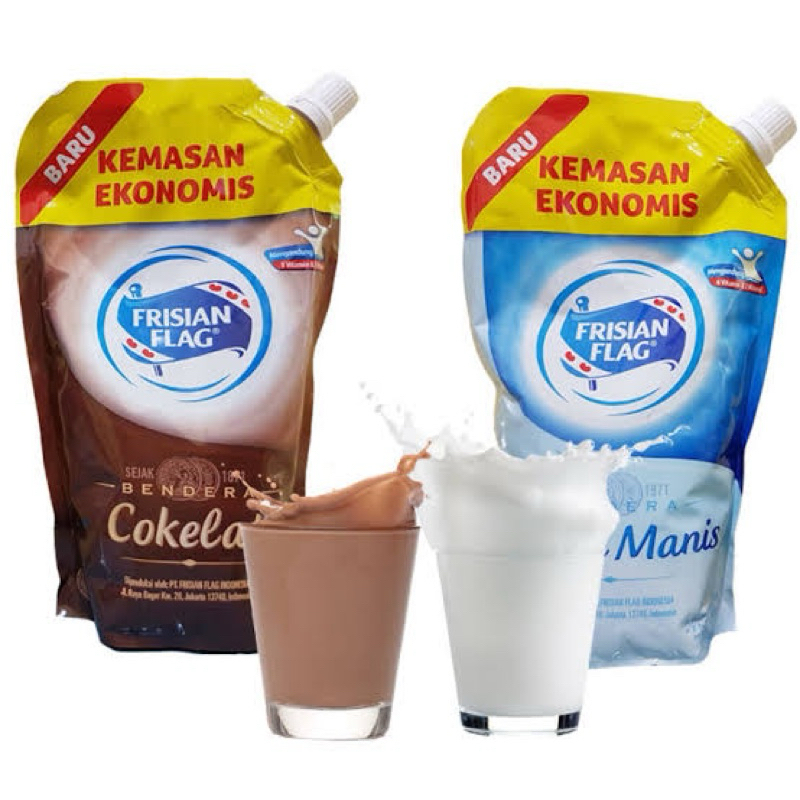 

frisian flag susu pouch