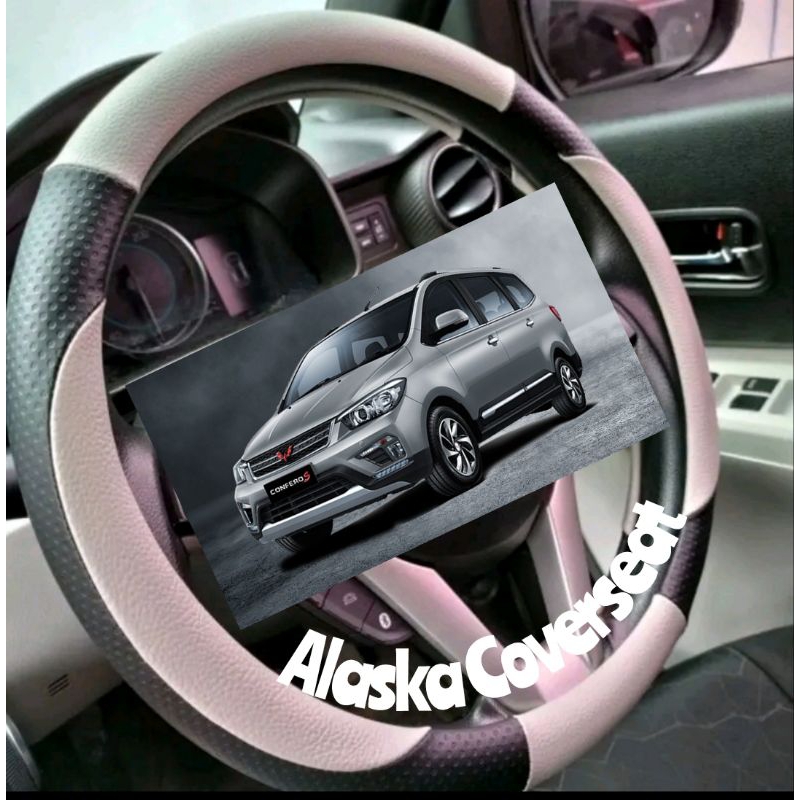 Cover sarung setir mobil wuling CONFERO all gen/ variasi sabit