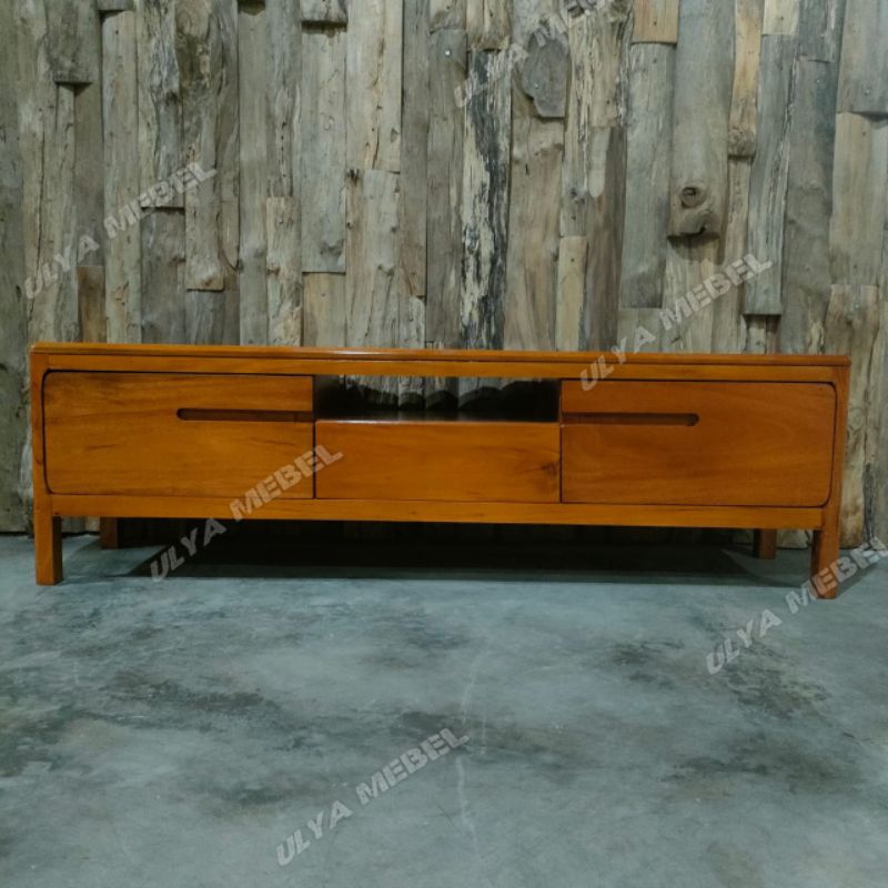 Buffet tv / rak tv / meja tv modern furniture jepara kayu solid