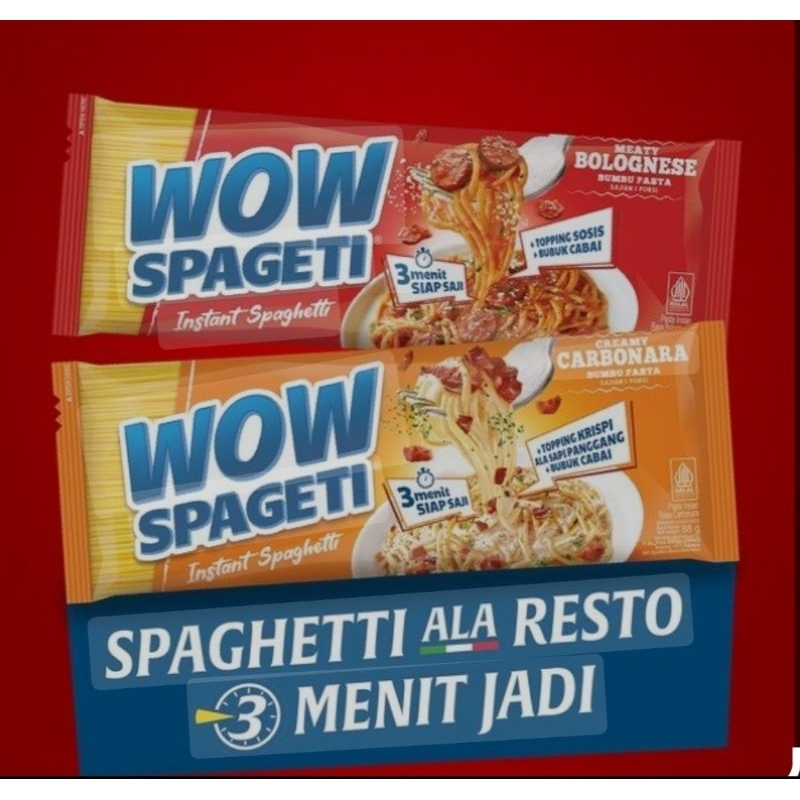 

Wow Spaggeti Carbonara Bolognese Bogor