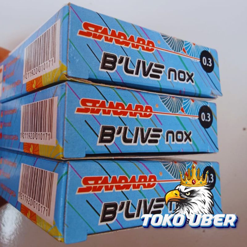 

Ballpoint Standard B'Live Nox Pulpen Standard Jetrek 0.3 Hitam Isi 12pcs