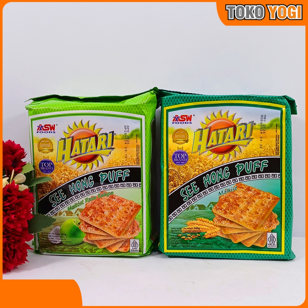 

HATARI SEE HONG PUFF MALKIST CREAKERS 245gr VARIAN