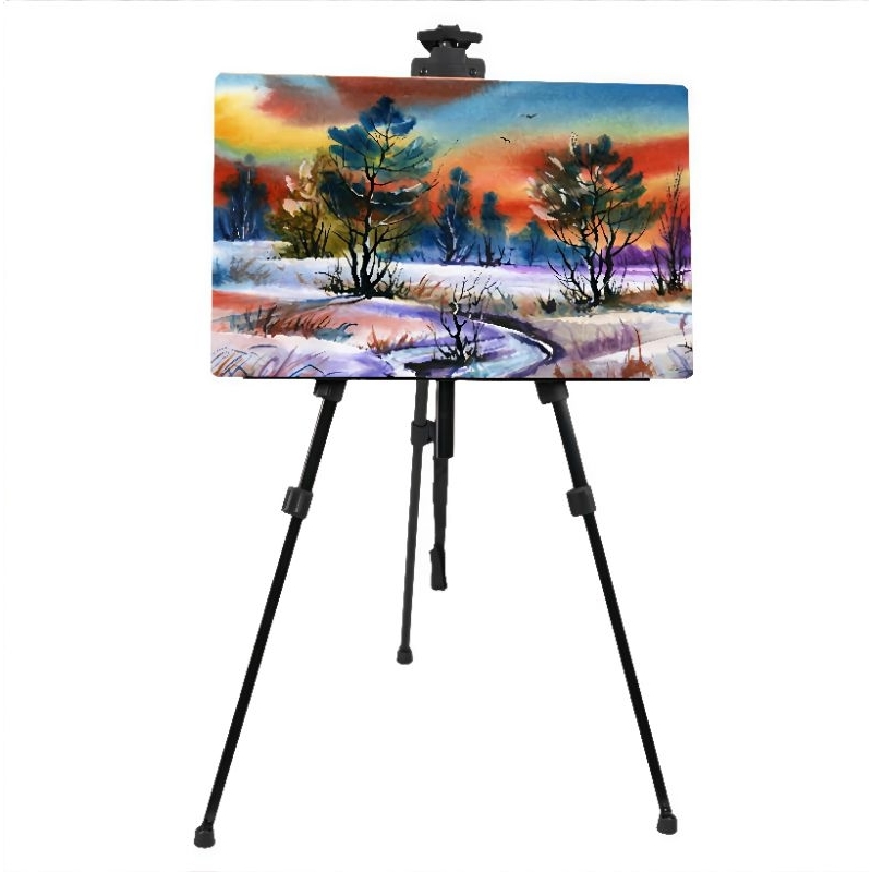 

Tripod Frame Lukisan Standing Frame Holder Kanvas Lukis Besi Portable RB9