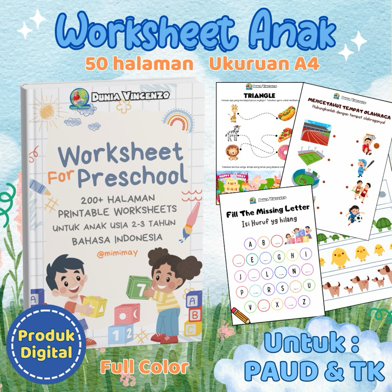 worksheet anak for preschool aktivitas menulis anak pertama kali buku akvitas anak paud dan tk lemba