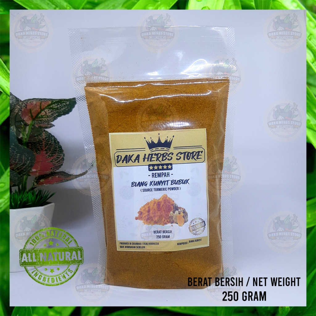 

Biang kunyit/ Empu Kunyit Murni 250 Gram