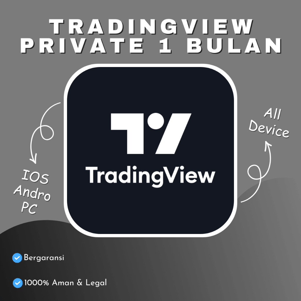 TRADINGVIEW PREMIUM 1 Bulan Private Awet Full Garansi