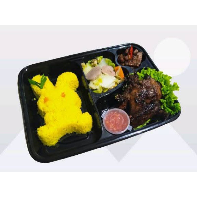 

nasi kuning bento