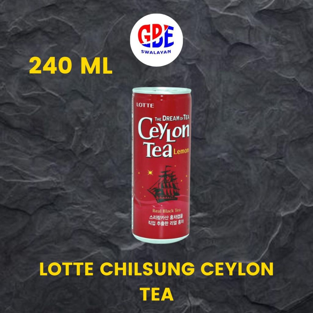 

LOTTE CHILSUNG CEYLON TEA 240ML