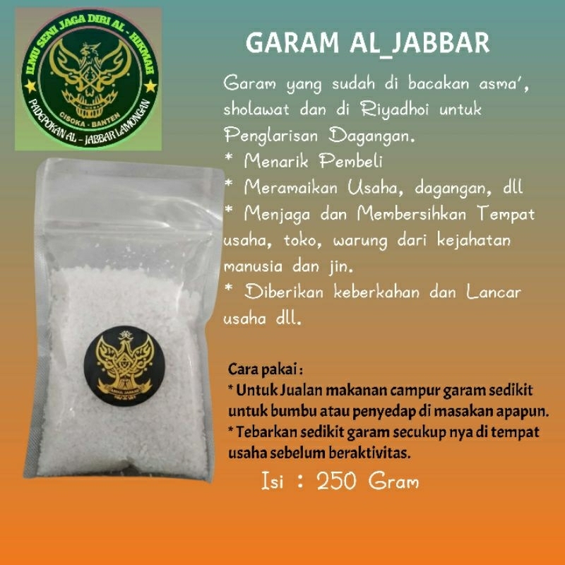 

Garam Pelaris Al Jabbar