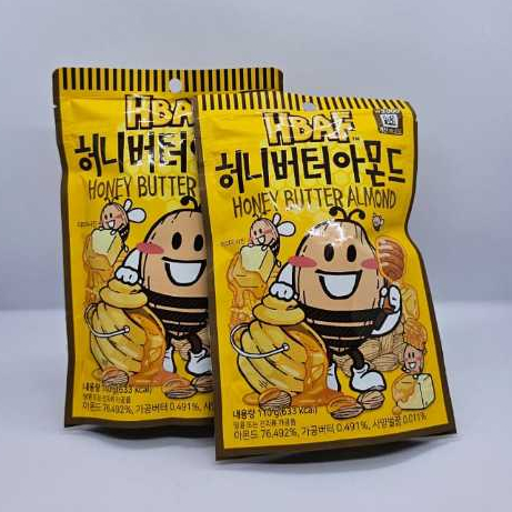 

Honey Butter Almond Korea (10 gr & 110 gr) Ready Stock Siap Kirim