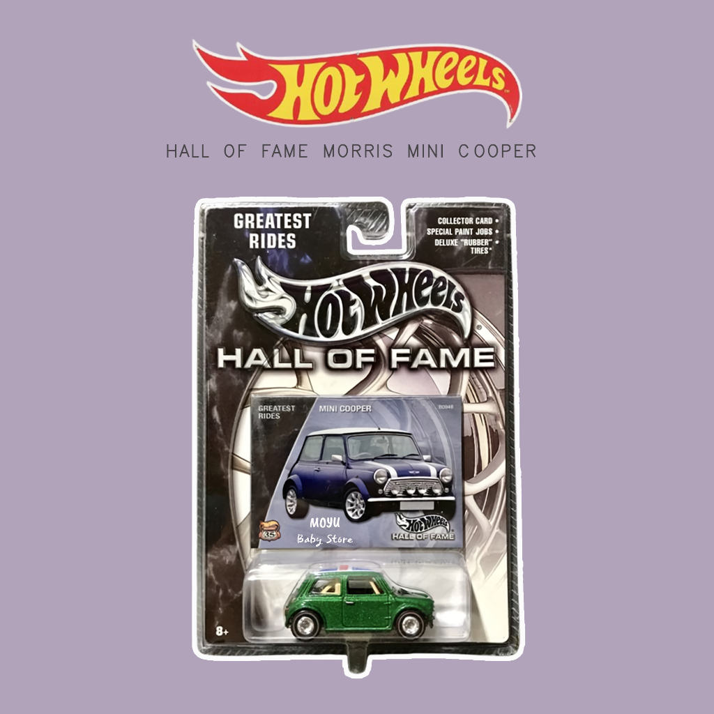 Hot Wheels Morris Mini Cooper Hall Of Fame - hotwheels - hot wheels limited edition