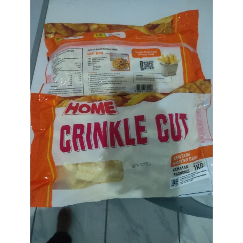 

HOME French Fries Crinkle Cut 1kg