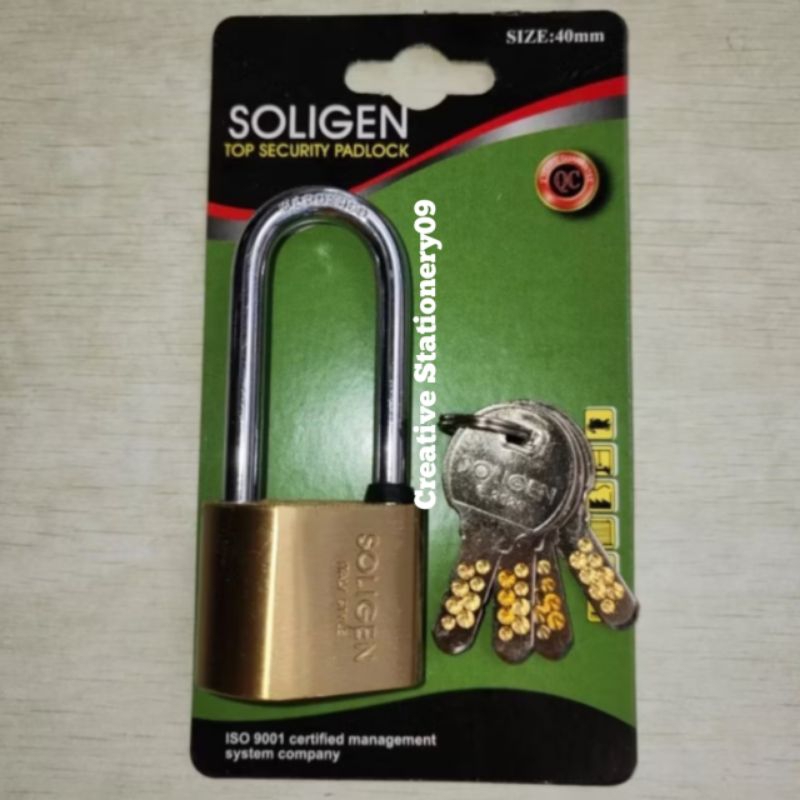 Gembok PER KOMPUTER SOLIGEN 40mm
PANJANG