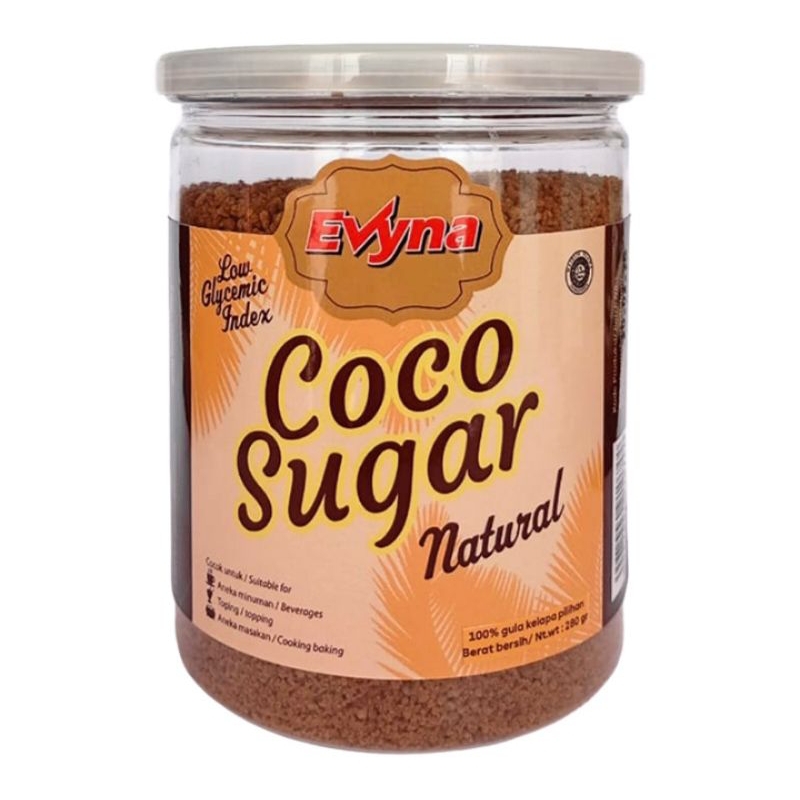 

Evyna gula kelapa alami 280 g