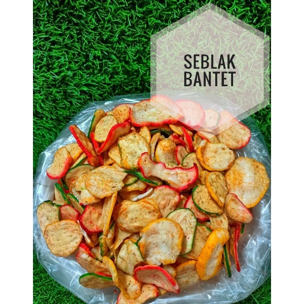 

100gr Seblak kerupuk bantet pedas khas lampung