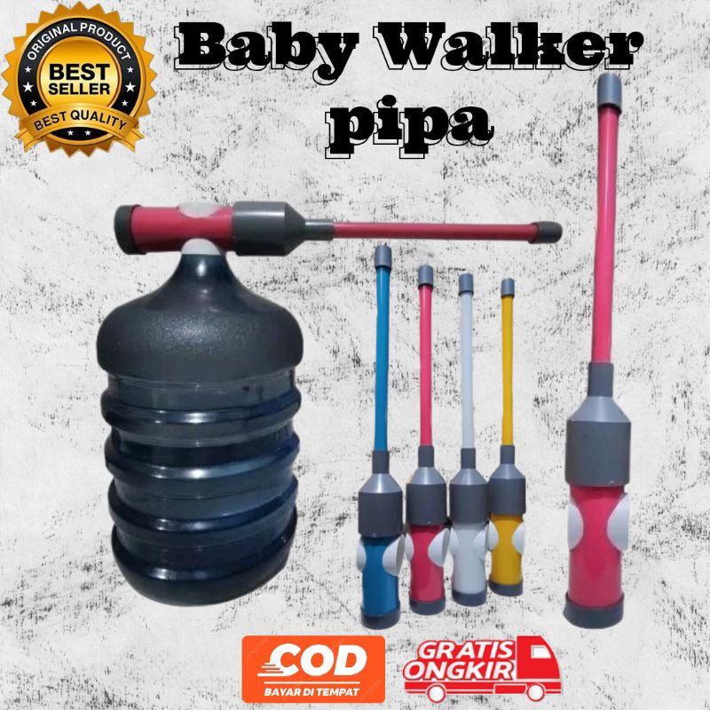 Baby walker paralon pvc / Push walker Paralon / Alat jalan anak bayi dorong / Walking assistant